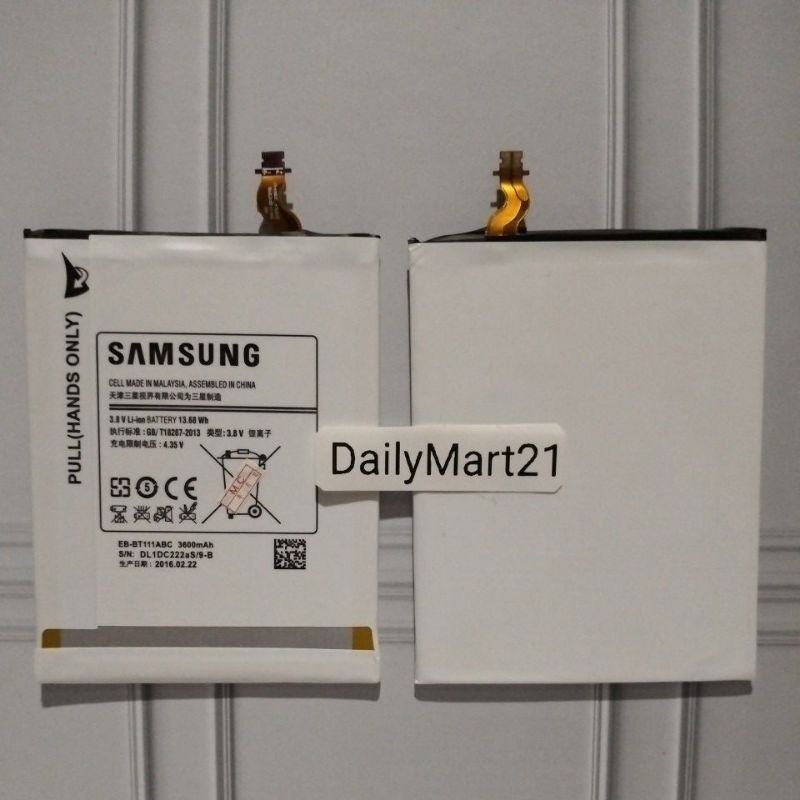 baterai Samsung tab 3v T116/T111