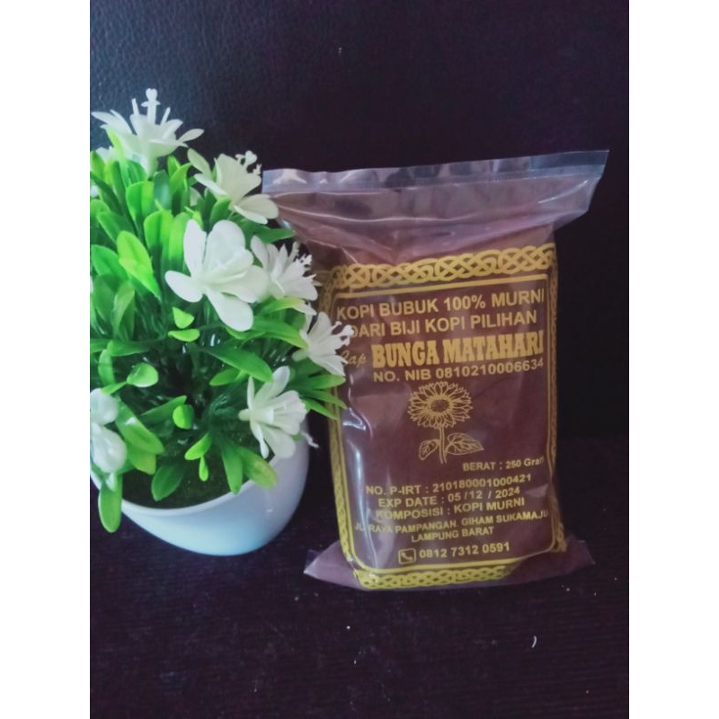 

Kopi bubuk cap BUNGA MATAHARI 250gr