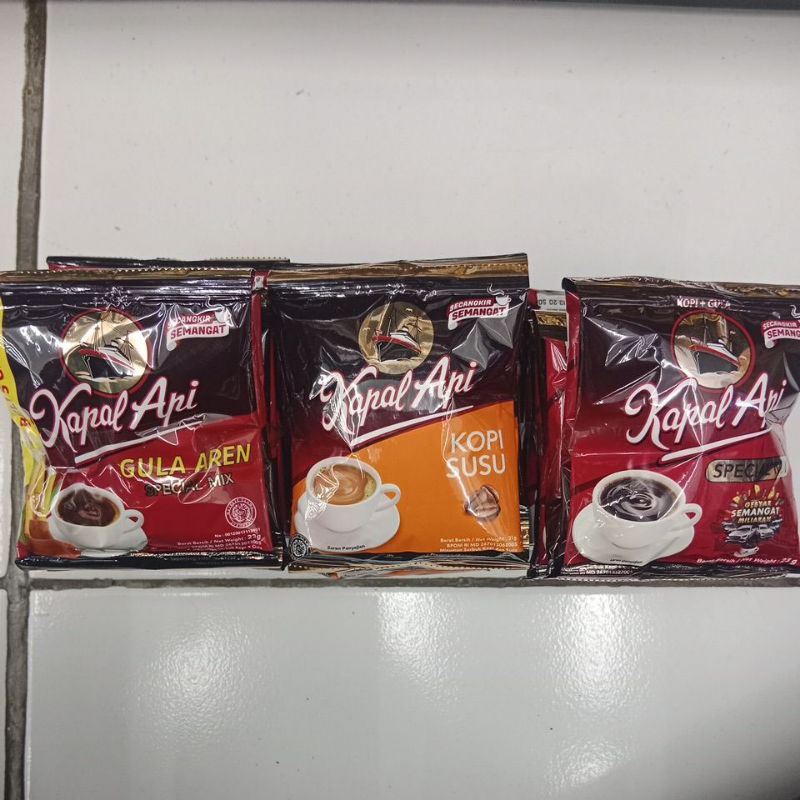 

kapal api kopi sachet kopi/kopisusu/kopiaren