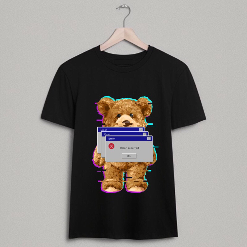 error bear T-Shirt anak / baju beruang anak / kaos beruang