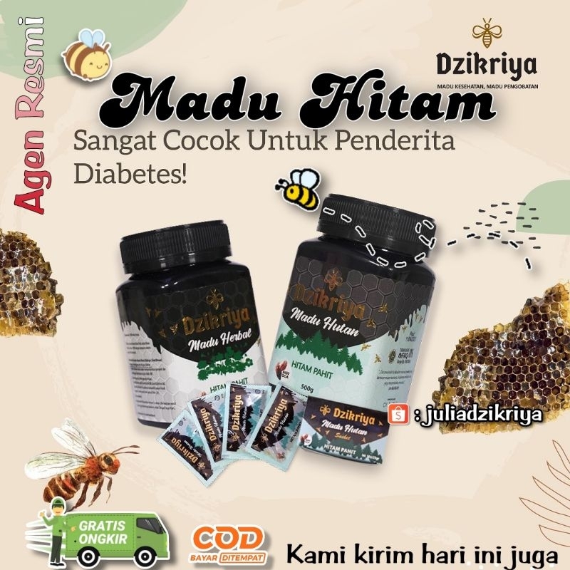 

MADU HITAM | Hutan | HERBAL Dzikriya | ORI BPOM