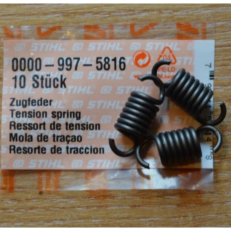 CLUCTH spring per kampas set MS-382 STHIL ORIGINAL 3 PCS