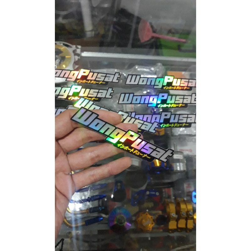 

sticker wong pusat hologram