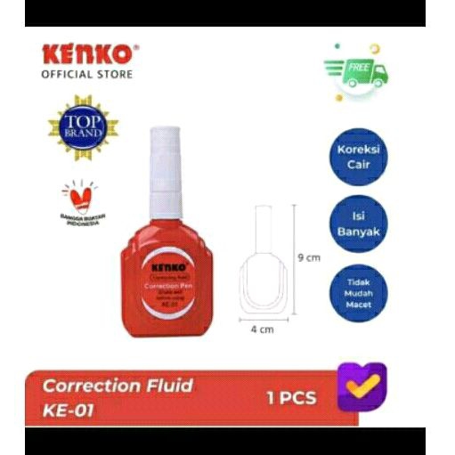 

READY STOCK TIP-EX KENKO O1 MERAH