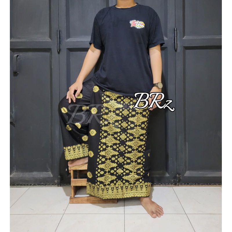 sarung celana dewasa batik motif asanty gold // sarung celana batik // sarung celana dewasa