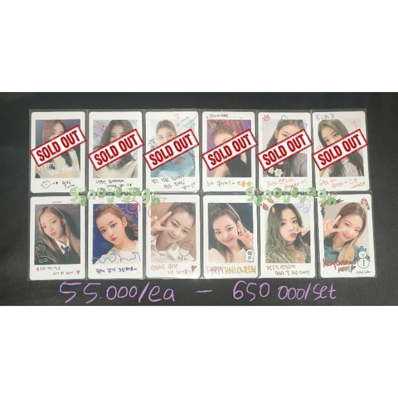 Polaroid No Bad Days Lia Itzy