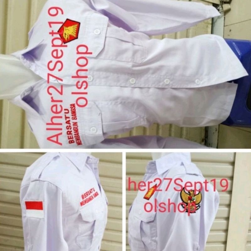kemeja Gerindra baju Gerindra seragam Gerindra Pdh Gerindra Pdl Gerindra kemeja kerja Gerindra baju 
