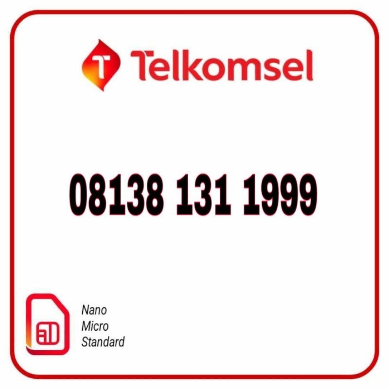 Nomor cantik simpati nocan no cantik Nomer kartu perdana telkomsel simpati keren unik murah 13 138 1