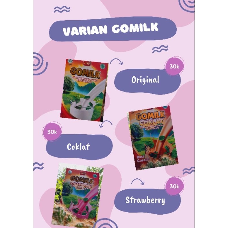 

GOMILK Susu Kambing Etawa plus herbal