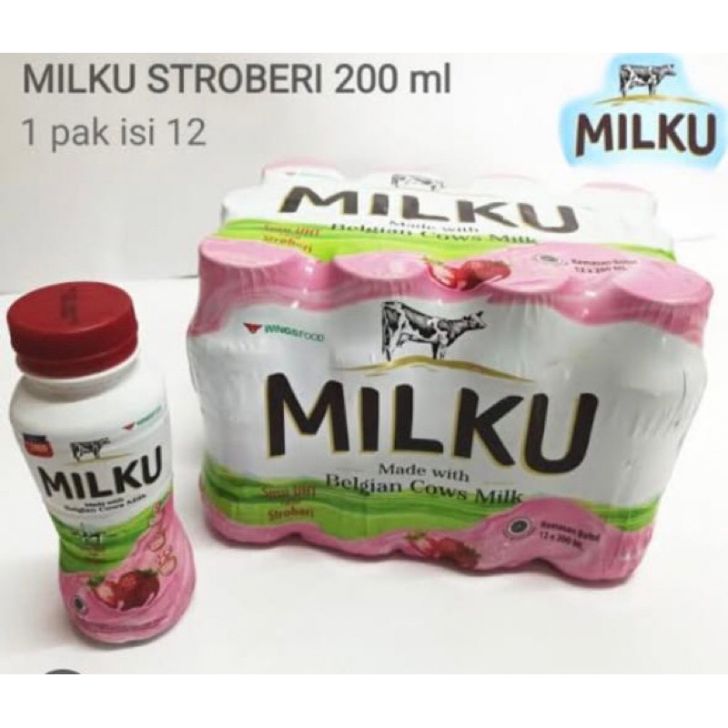 

Milku susu UHT200ml