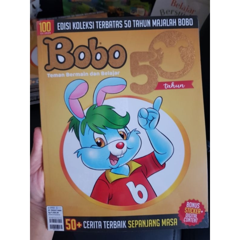 READY LAST ONE  Majalah BOBO 50 Tahun