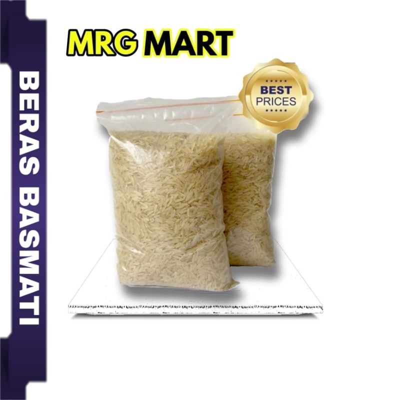 

Beras Basmati 1kg original long grain sehat rendah gula