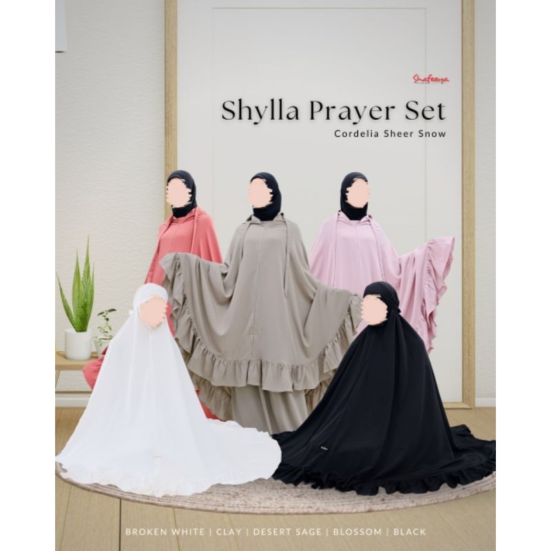 Shylla Prayer Set by Shafeeya (Mukena Shylla shafeeya)