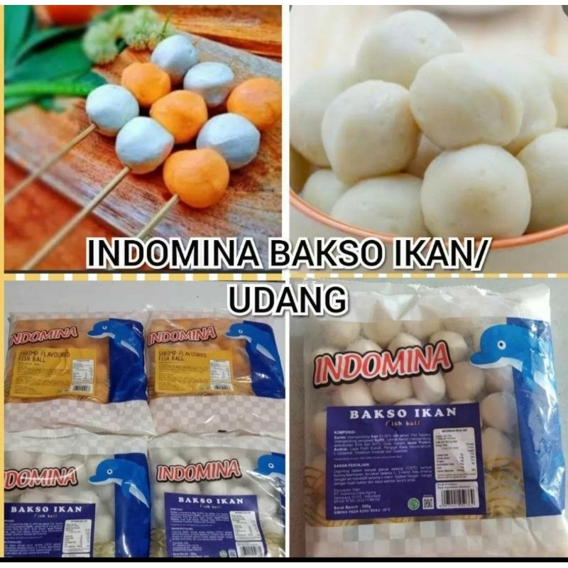 

indomina baso ikan / udang 500g