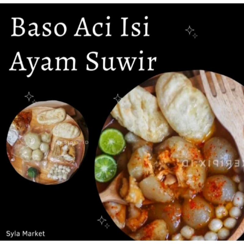 

BASO ACI ISI AYAM SUWIR/BASO ACI/JAJANAN VIRAL/ JAJANAN PEDAS