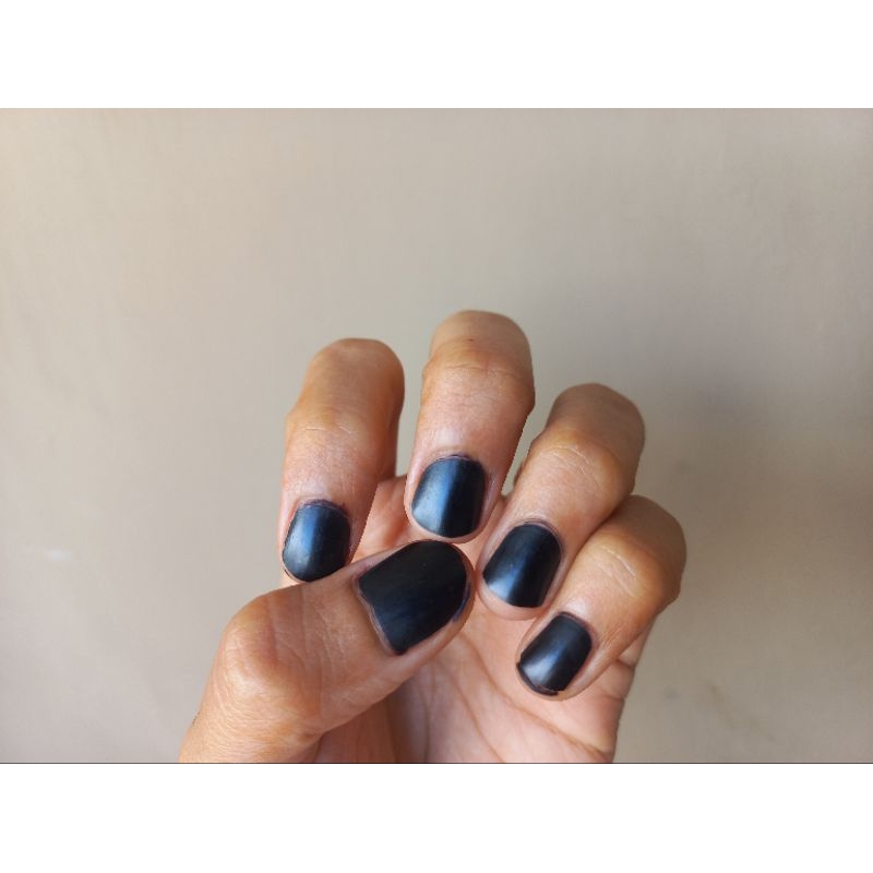 henna kuku warna hitam pekat halal sah untuk sholat