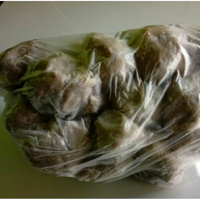 

Baso ikan Pelabuhan Ratu, Baso Sabar, Kualitas Biasa isi gajih/tetelan