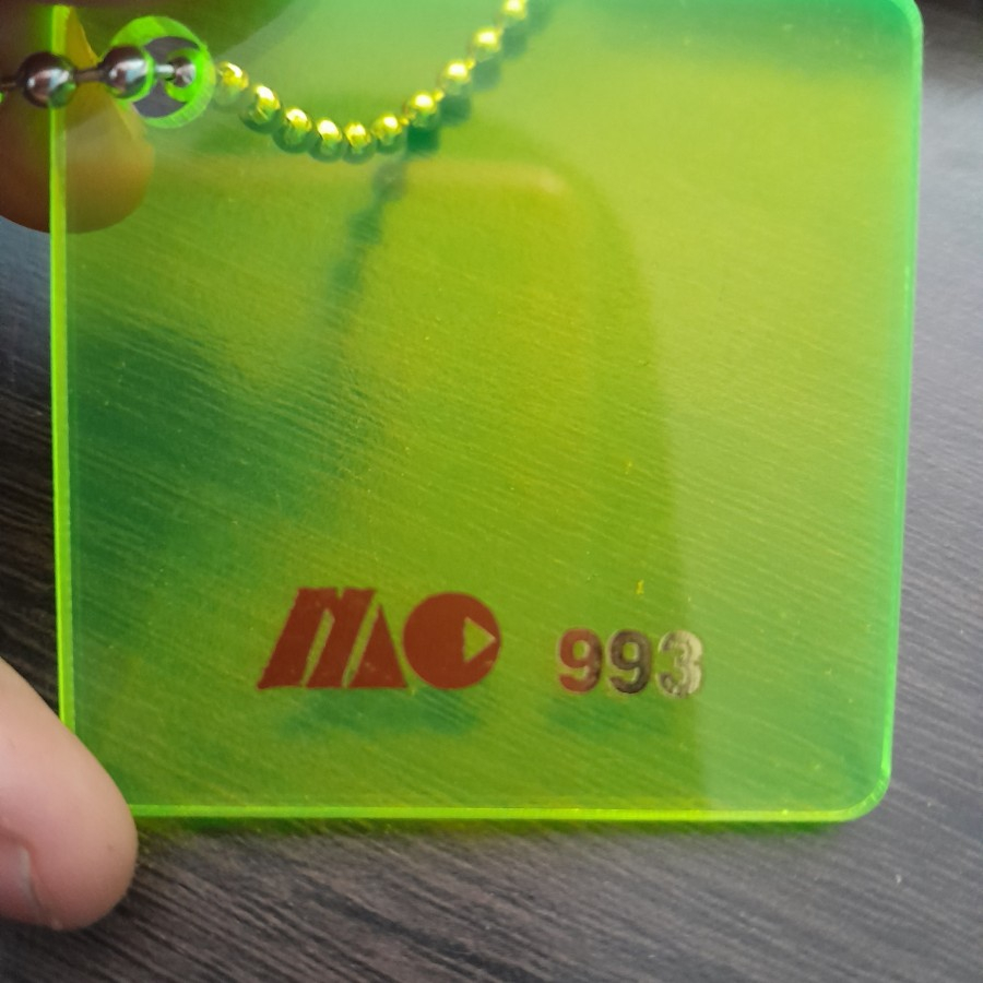 

Akrilik A3 Lembaran 2mm Acrylic Hijau Stabilo Marga Cipta