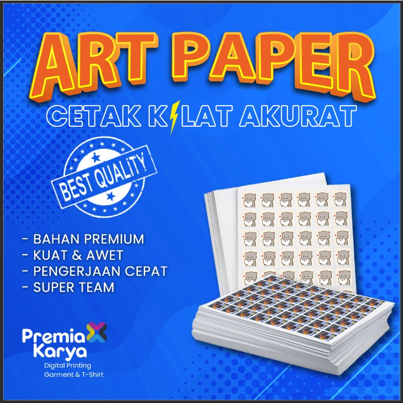 

Print Cetak Art Paper A3 Termurah Custom Cetak Kilat & Akurat Ragam Jenis Bahan