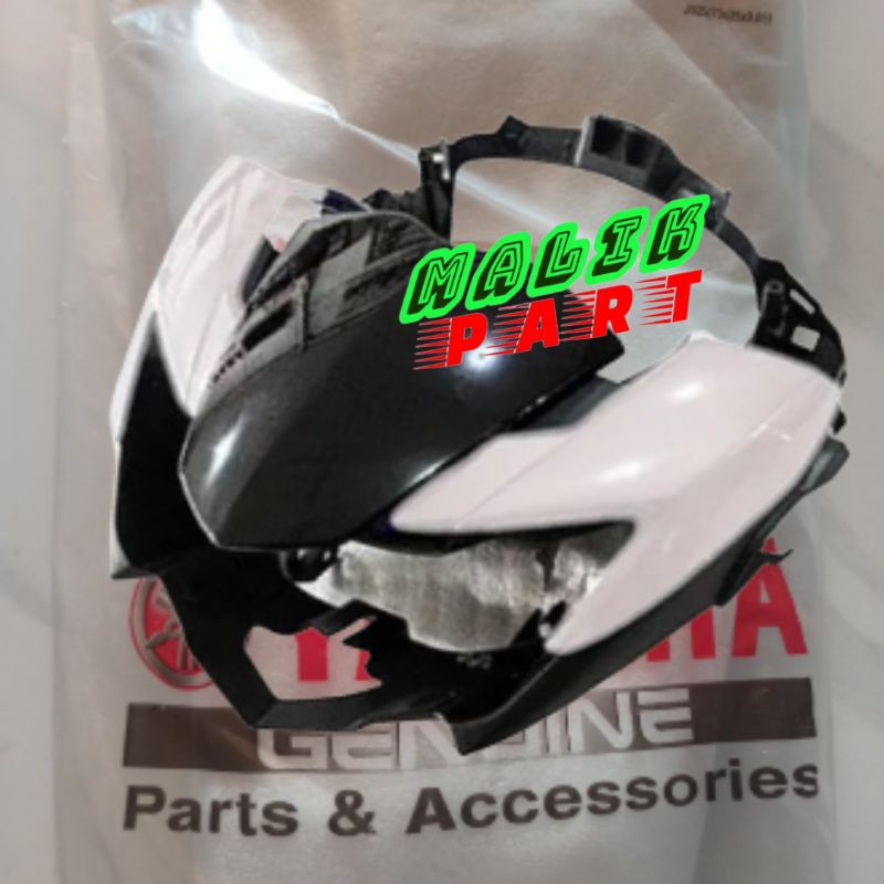COVER BATOK DEPAN BELAKANG SPEEDOMETER SET JUPITER MX KING MX-KING NEW V2 LED PUTIH  5 PCS PART ORIG