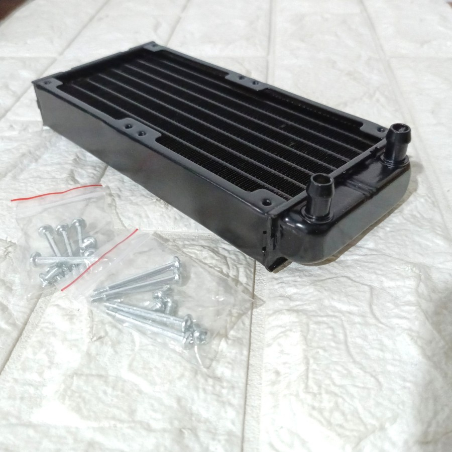 water cooler water cooling radiator 16x8 10pipa 2x8 8x16cm pendingin