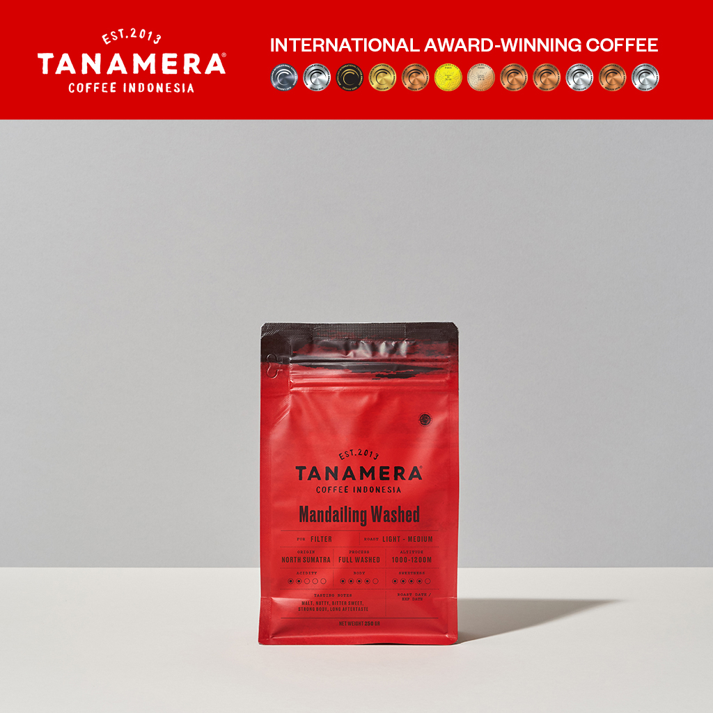 

TANAMERA COFFEE – Kopi Arabika Sumatra Mandailing Washed 250g