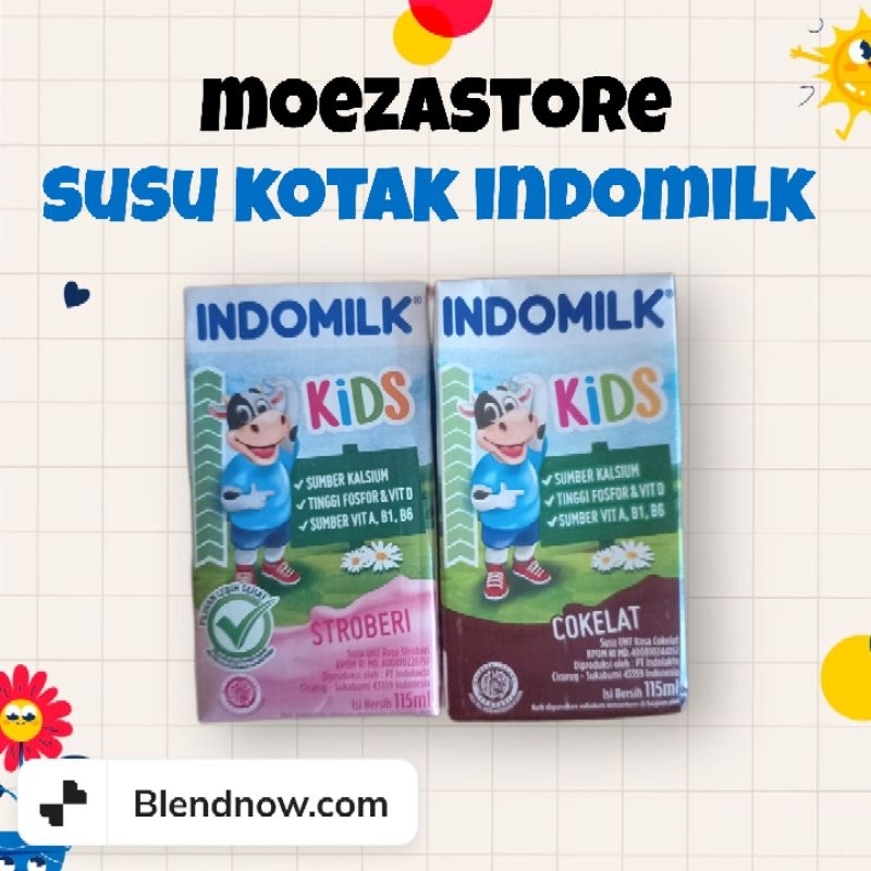 

Indomilk 115 Ml susu kotak || Susu Kotak Indomilk 115Ml