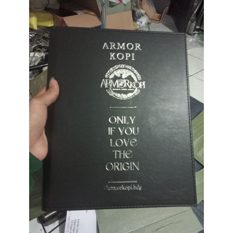 

cover menu ukuran A4 logo dan warna bisa custome
