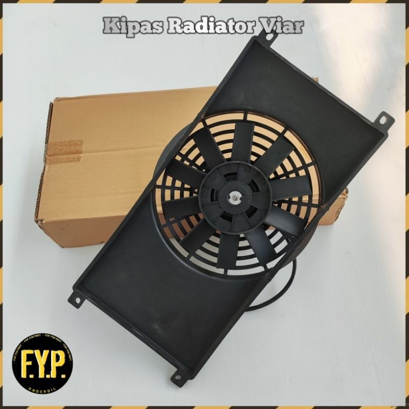 Kipas Radiator Cooling Fan Set Sparepart Motor Viar APPKTM 150 200 250 Roda Tiga