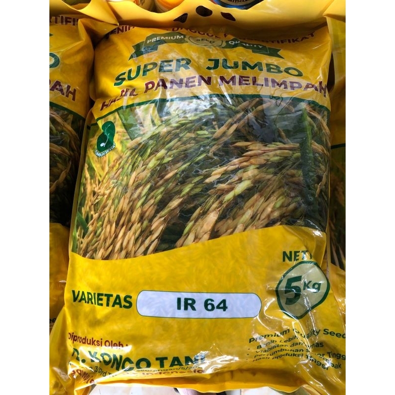 Benih Padi Inpari 32 Jumbo, Ciherang Jumbo,  Mekongga Jumbo 5kg