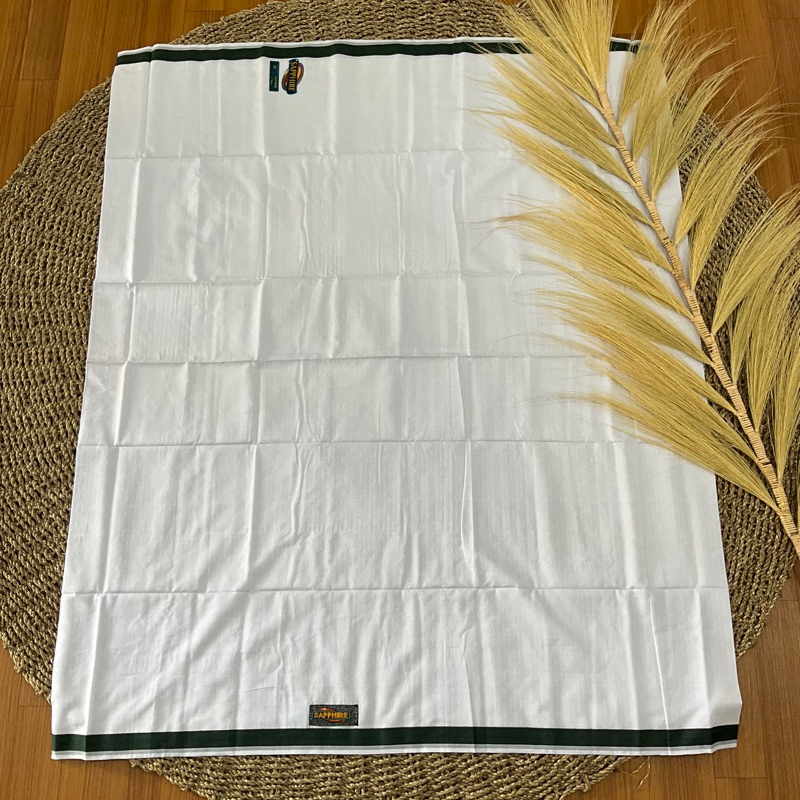 Sarung Sapphire Putih Polos