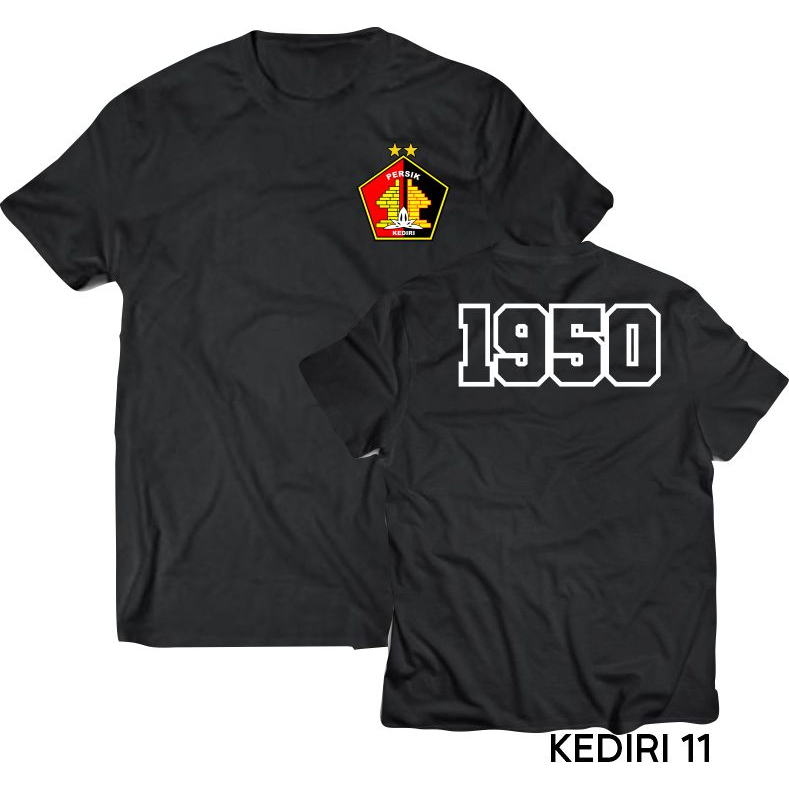 Kaos Persik Kediri 1950 Warna / Kaos Ultras Kediri / Kaos 1950 Persik Kediri
