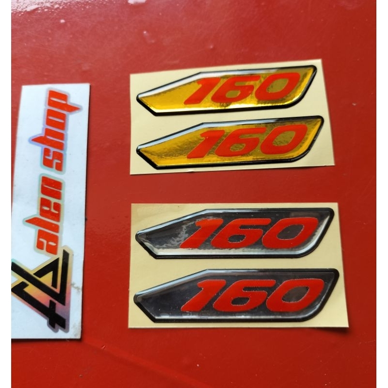 STIKER TIMBUL EMBLEM PCX 160