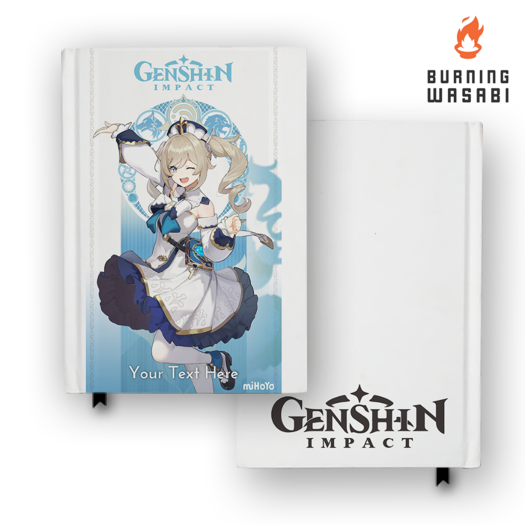 

Buku Catatan Notebook Genshin Impact Barbara Custom Nama Agenda Jurnal Diary Hardcover A5 A6