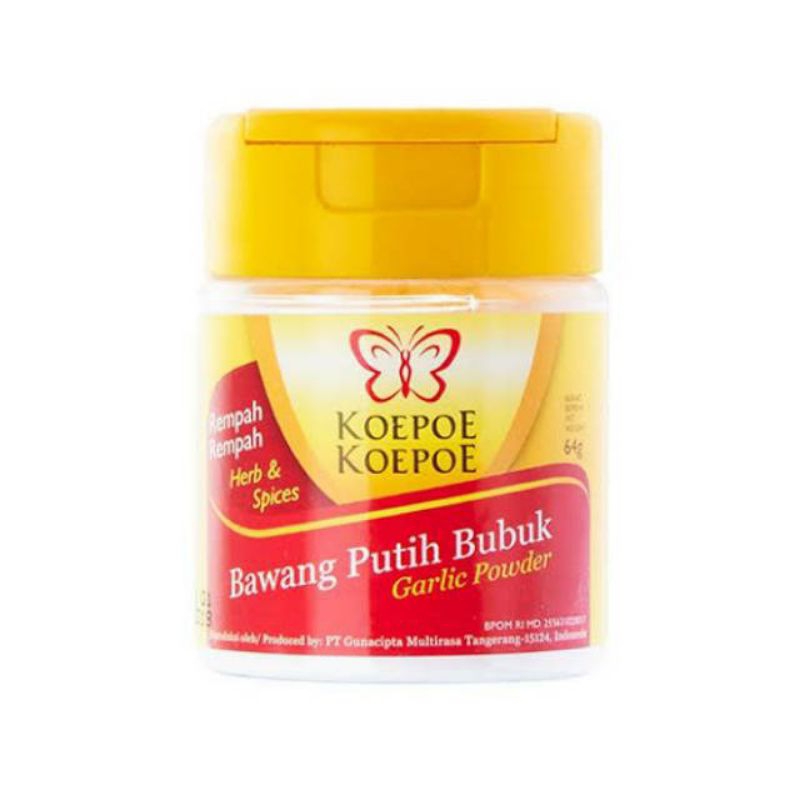 

KOEPOE KOEPOE REMPAH BAWANG PUTIH BUBUK 64 gr