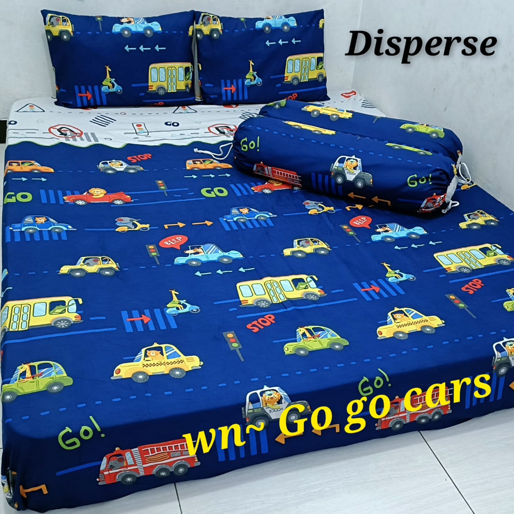 SEPRRI/SPREI MOTIF DAUN DAN ABSTRAK   UK.160/180