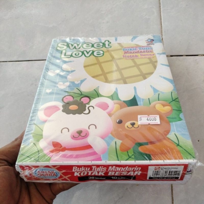 

Buku Tulis Kotak Mandarin untuk PAUD isi 38 lembar