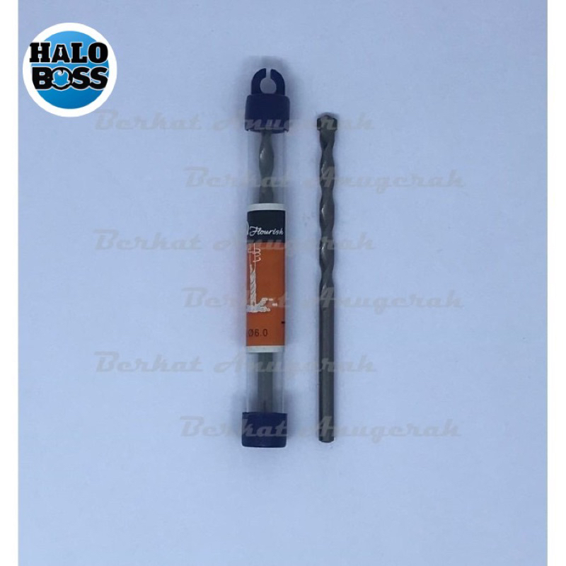 Mata Bor Tembok 6mm Masonry Drill Bit Mata Bor Beton 6 mm