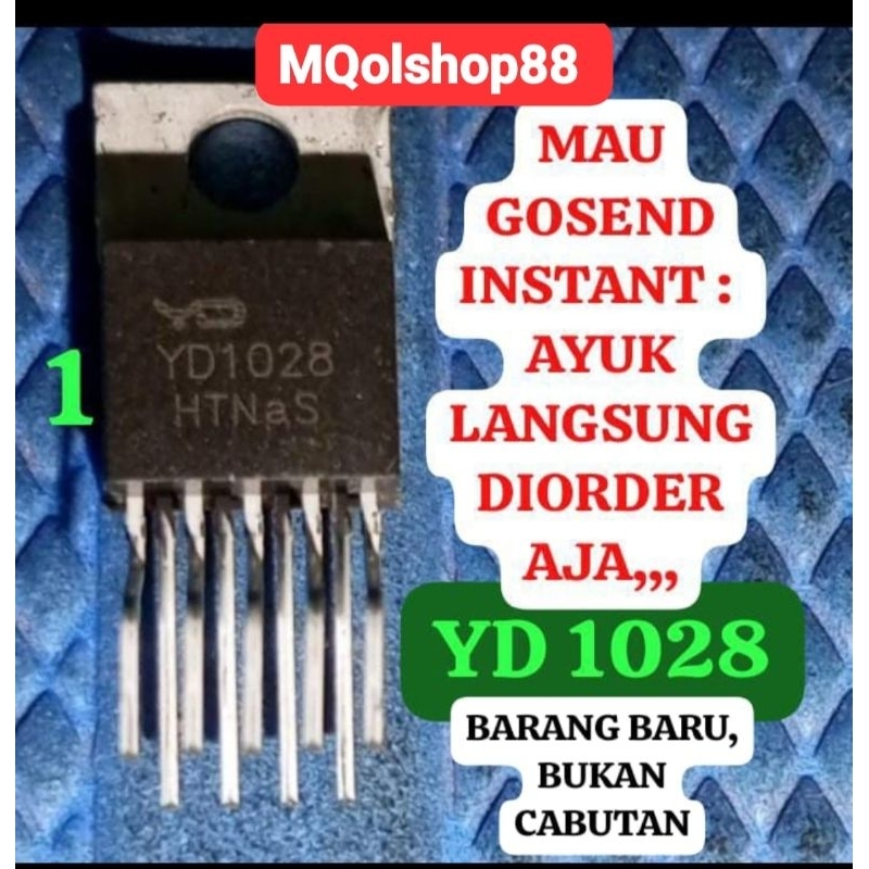 IC YD1028 dual amplifier