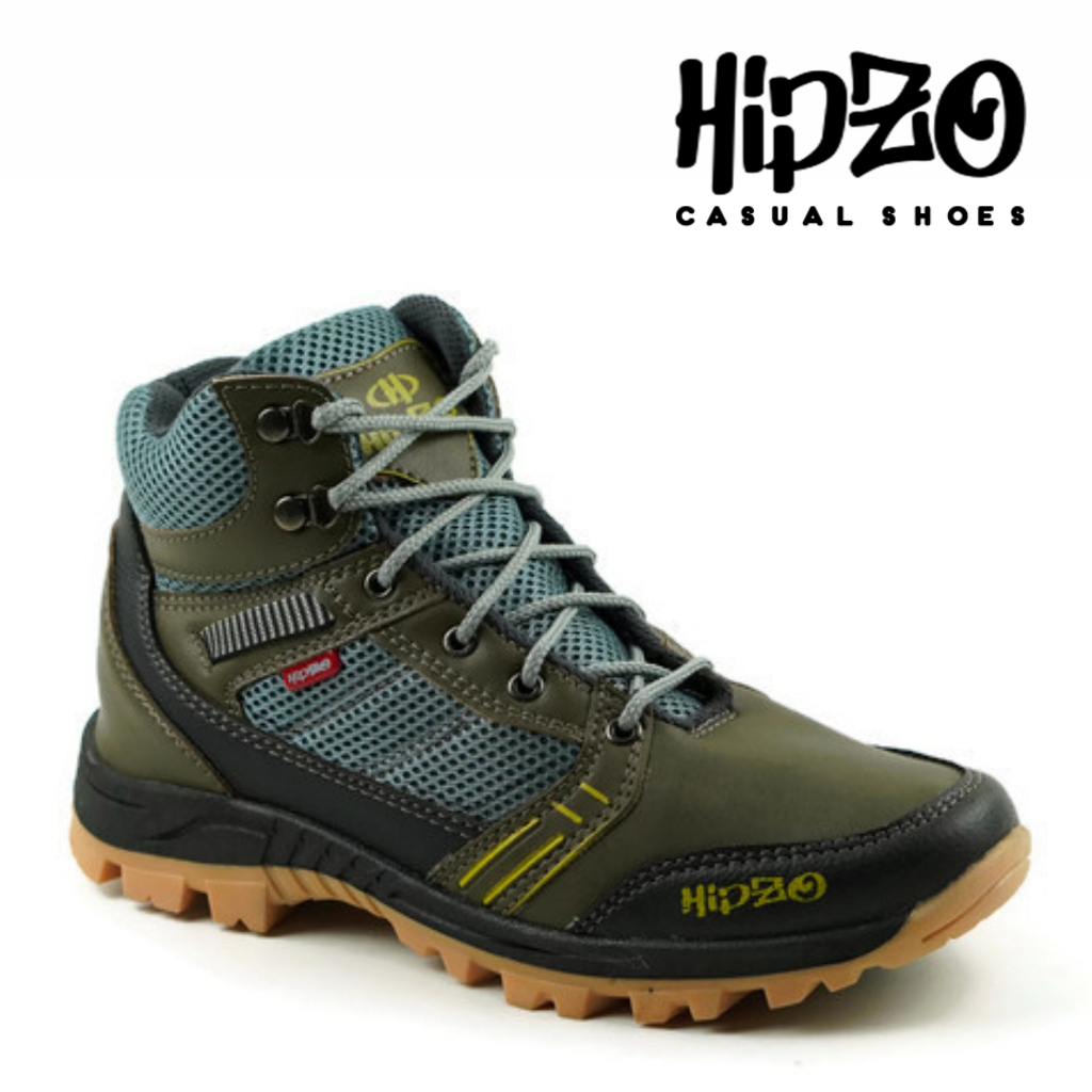 HIPZO M045 Sepatu Pria Sepatu Boots Pria Sepatu Riding Safty