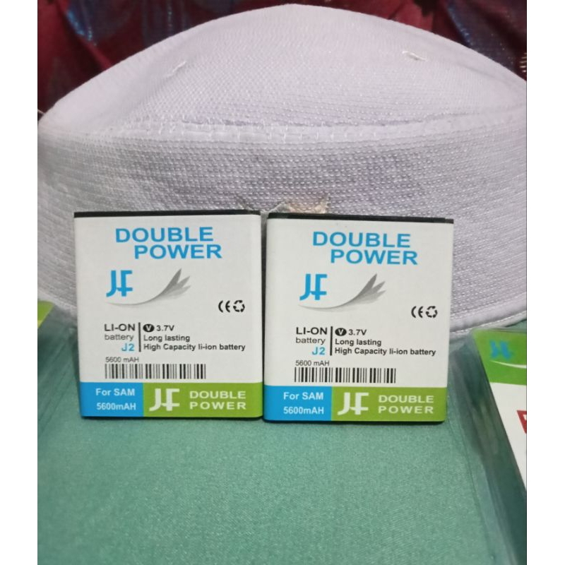 Kelaashop Battery/Baterai Samsung J2 2015/J200G/J2 2016 Double Power Asli Jf 5600 Mah