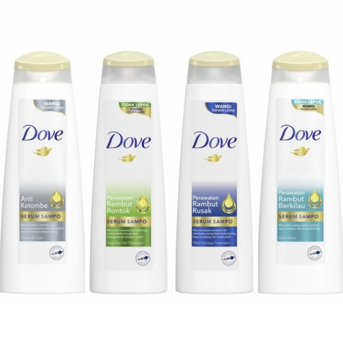 Dove Perawatan Rambut Serum Shampoo Series