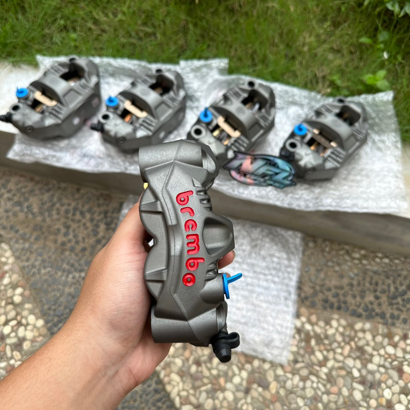 Kaliper Brembo GP4RS Monoblock 108mm kanan ZX25 ZX25R CBR250RR R25 Ninja 250 Ori Italy Caliper Monob