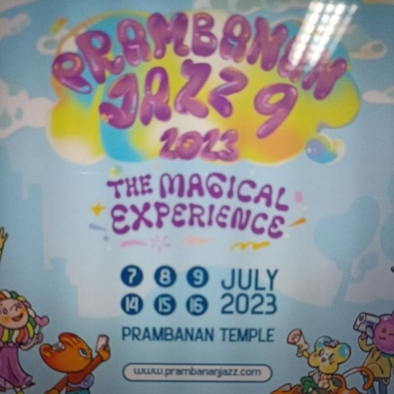 Ticket Prambanan Jazz Festival 2023 #9