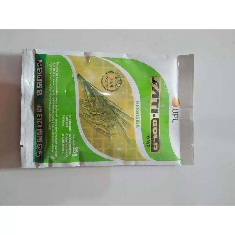 obat pertanian herbisida SATIGOLD 25G