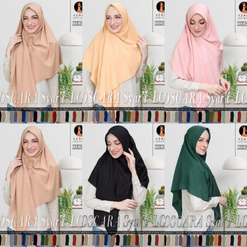 Hijab Segiempat Syar'i by Azara