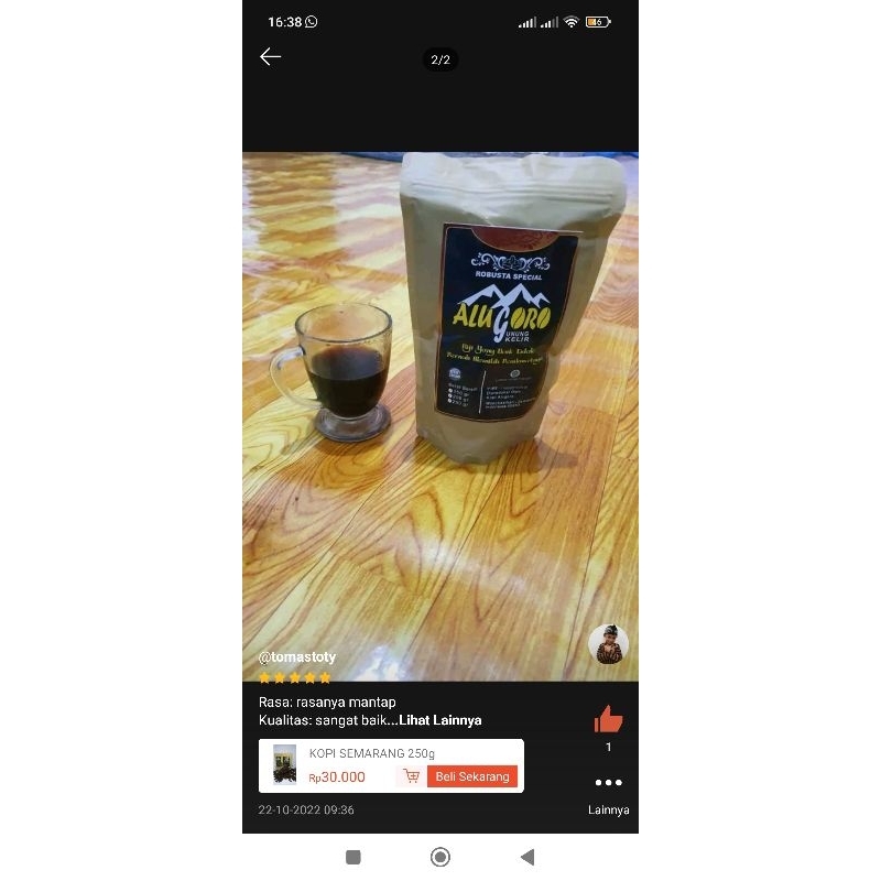 

KOPI SEMARANG 100g