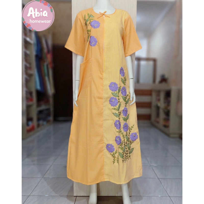 Daster Bordir Malang Katun Jepang - Busui Friendly