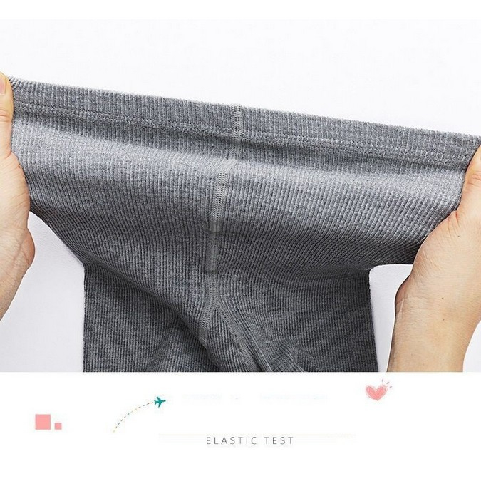 Rose - (6Bln-3Thn) Legging Anak Perempuan Polos / Legging Panjang Anak Cewek / Legging Anak Knit Rajut Import - CP10