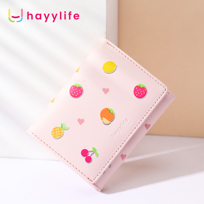 SOOKA Dompet - Dompet lipat simple untuk wanita dengan design dan warna yang lucu